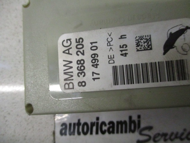 8368205 CENTRALINA ANTENNA RADIO BMW SERIE 7 E65 3.0 D AUT 170KW (2005) RICAMBIO USATO 
