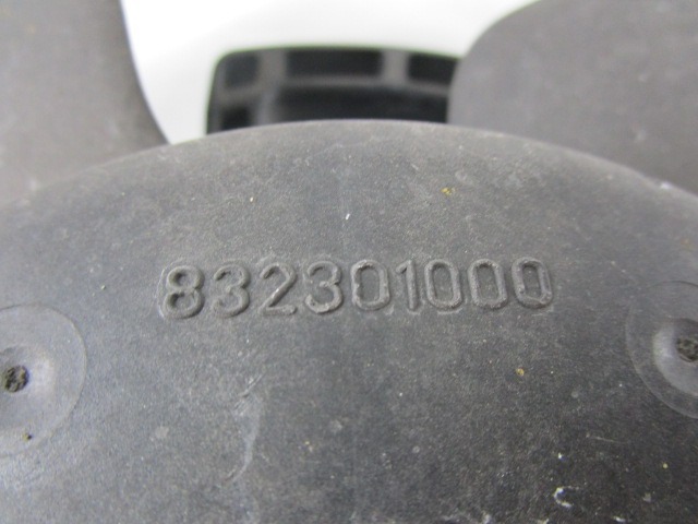 832301000 ELETTROVENTOLA FIAT STILO 1.6 76KW B 5M 5P (2001) RICAMBIO USATO 