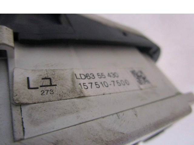 LD6355430 QUADRO STRUMENTI CONTACHILOMETRI MAZDA MPV 2.0 D 100KW 5M 5P (2002) RICAMBIO USATO 157510-7500