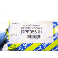 DPF355.01 PULEGGIA ALBERO MOTORE SNR RENAULT CLIO 1.9 D 47 KW RICAMBIO NUOVO