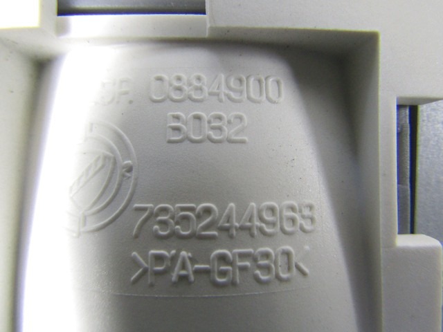 735244969 PLAFONIERA LUCE INTERNA ABITACOLO FIAT BRAVO 1.4 G 66KW 6M 5P (2009) RICAMBIO USATO 