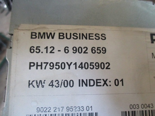 BMW 330 D E46 3.0 DIESEL AUT 5P 135KW (2000) RICAMBIO RADIO AUTORADIO  (NON FORNIAMO CODICE AUTORADIO, SOLO TELAIO VEICOLO) 6902659