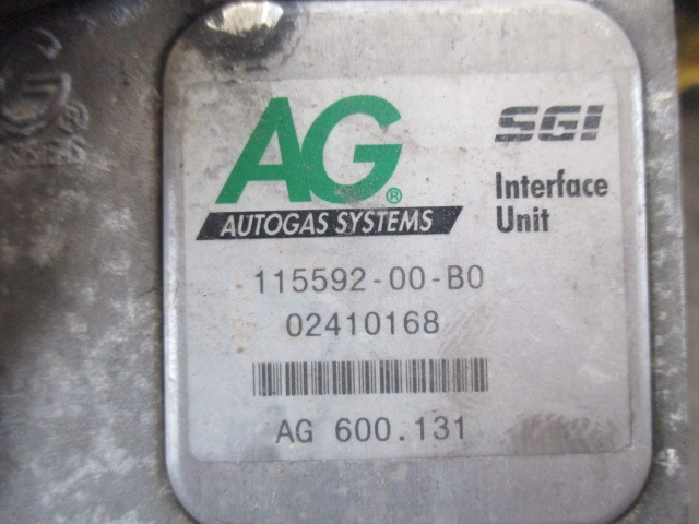 02410168 CENTRALINA IMPIANTO A GAS GPL FORD SPORT KA 1.6 B 70KW 5M 3P (2003) RICAMBIO USATO 115592-00-B0 