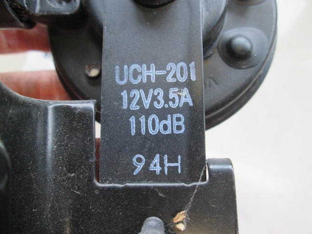 UCH-201 TROMBA CLACSON HONDA INSIGHT 1.3 I 65KW AUT 5P (2009) RICAMBIO USATO 