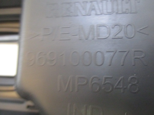 969100077R TUNNEL CENTRALE DACIA DUSTER 1.5 D 79KW 6M 5P (2011) RICAMBIO USATO 