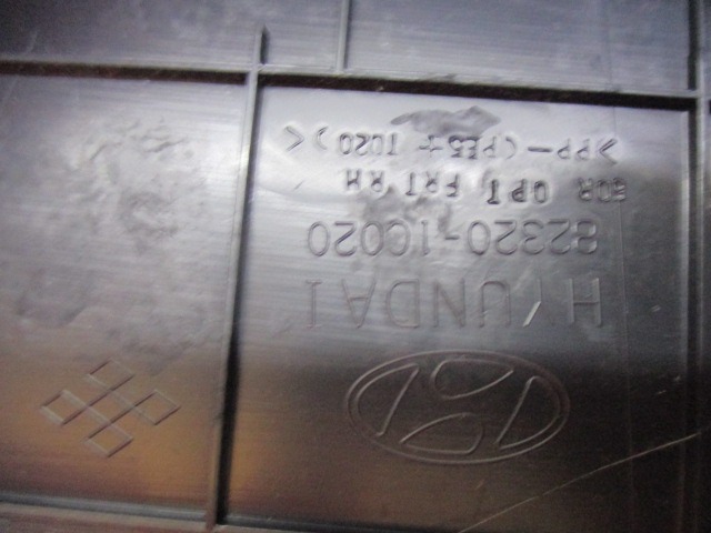 82320-1C020 PANNELLO PORTA ANTERIORE DESTRA HYUNDAI GETZ 1.1 B 46KW 5M 5P (2005) RICAMBIO USATO 