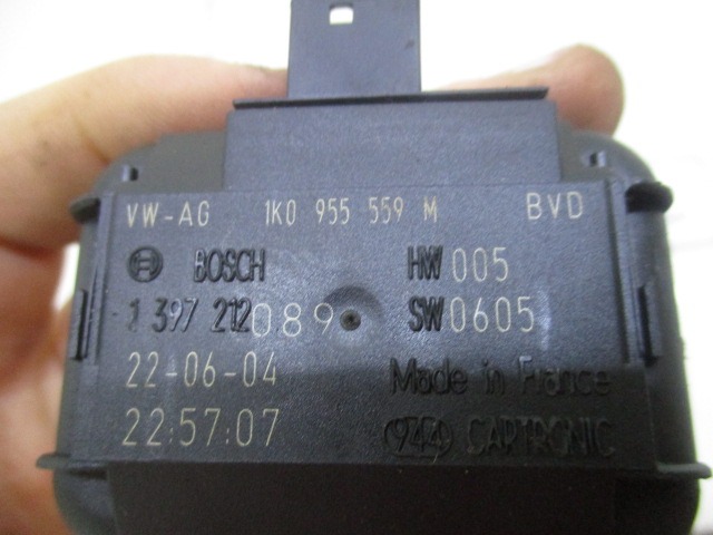 1K955559 SENSORE DI PIOGGIA VOLKSWAGEN GOLF 5 1.9 D 6M 5P 77KW (2004) RICAMBIO USATO 