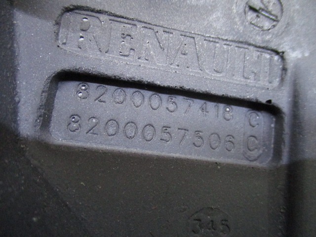 8200057418 VOLANTE RENAULT CLIO 1.5 D 48KW 5M 3P (2003) RICAMBIO USATO CON SEGNI DI USURA 