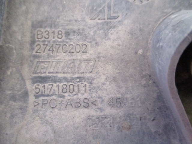 51718011 FARO POSTERIORE RETROMARCIA FIAT GRANDE PUNTO 1.2 B 48KW 5M 3P (2006) RICAMBIO USATO 