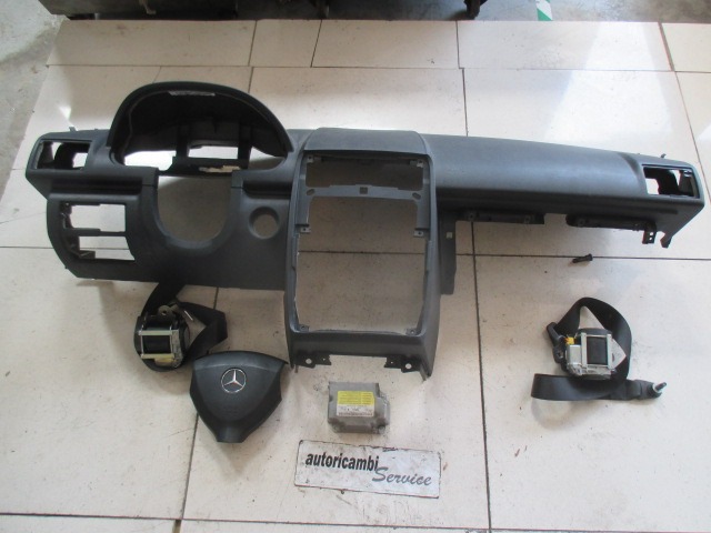 A1698207726 KIT AIRBAG COMPLETO MERCEDES CLASSE A 160 CDI W169 2.0 D 5P 5M 60KW (2006) RICAMBIO USATO 16986001029 1698600005 16968007879D84