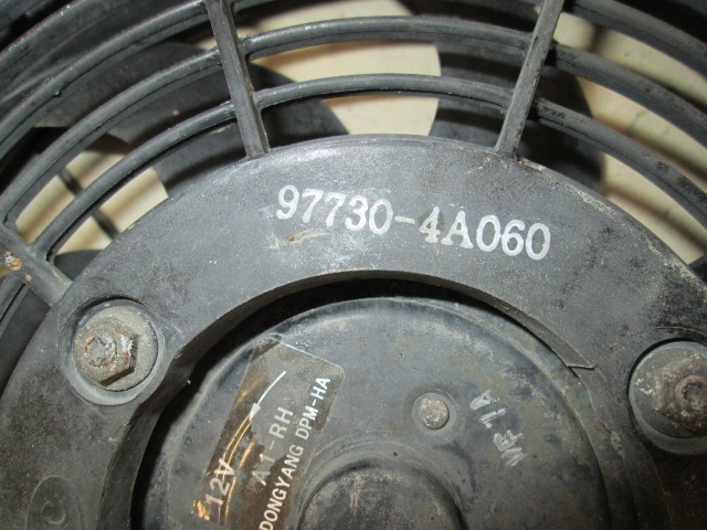 977304A060 ELETTROVENTOLA HYUNDAI H-1 2.5 D 5M 59KW (2000) RICAMBIO USATO 