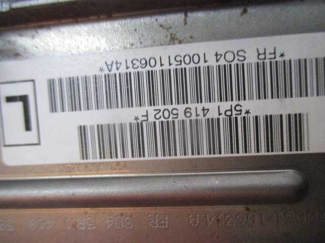 5P1419502 PIANTONE STERZO GUIDA SEAT ALTEA XL 1.6 D 77KW 5M 5P (2010) RICAMBIO USATO 