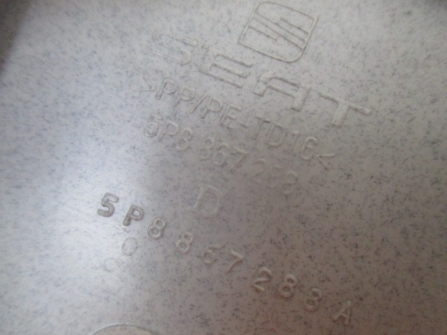 5P8867288A RIVESTIMENTO POSTERIORE DESTRO BAULE SEAT ALTEA XL 1.6 D 77KW 5M 5P (2010) RICAMBIO USATO 