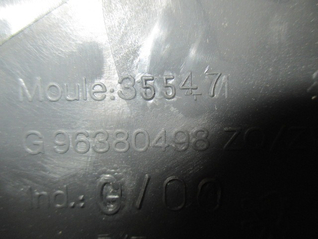 96380498 PANNELLO INTERNO PORTA POSTERIORE SINISTRA CITROEN C3 1.4 D 66KW 5M 5P (2004) RICAMBIO USATO 