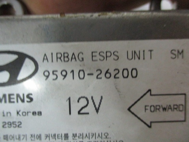 9591026200 KIT AIR BAG HYUNDAI SANTAFE 2.0 D 4X4 82KW 5M 5P (2002) RICAMBIO USATO 