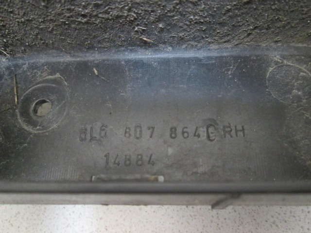 6L6807864G STAFFA SUPPORTO PARAURTI POSTERIORE LATO DESTRO SEAT IBIZA 1.4 D 55KW 5M 3P (2003) RICAMBIO USATO 