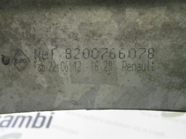 8200766078 CULLA MOTORE ASSALE ANTERIORE RENAULT CLIO 1.2 G 5M 5P 55KW (2012) RICAMBIO USATO