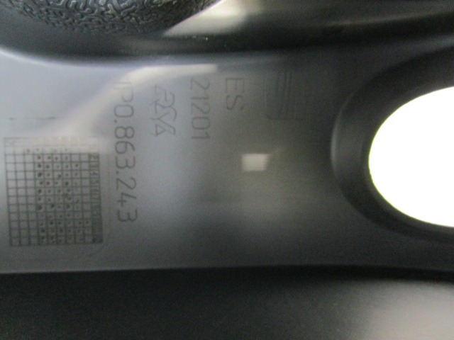1P0864252 TUNNEL CENTRALE SEAT LEON 1.6 G 75KW 5M 5P (2010) RICAMBIO USATO 