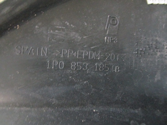 1P0853185B GRIGLIA SOTTOPARABREZZA SEAT LEON 1.6 G 75KW 5M 5P (2010) RICAMBIO USATO 