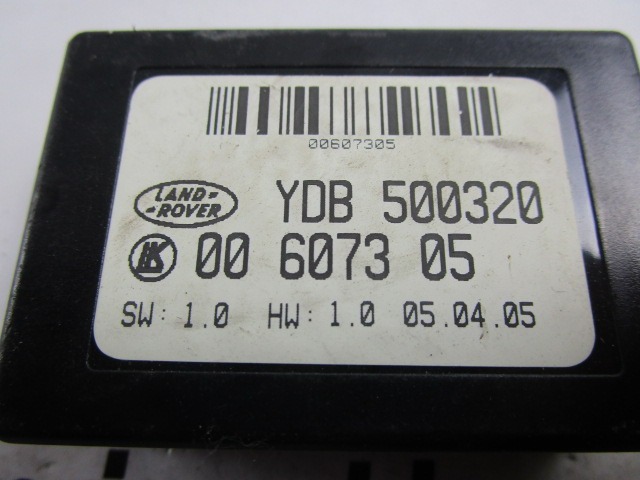 YDB500320 SENSORE PIOGGIA LAND ROVER RANGE ROVER 3.0 153KW D AUT (2005) RICAMBIO USATO 