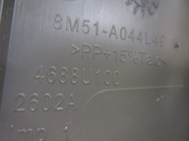 8M51-A044L49 CUFFIA FRENO A MANO STAZIONAMENTO FORD FOCUS SW 1.6 D 66KW 5M 5P (2009) RICAMBIO USATO 