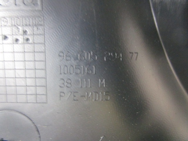 9660529477 TUNNEL CENTRALE PEUGEOT 308 1.6 80KW D 5M 5P (2008) RICAMBIO USATO