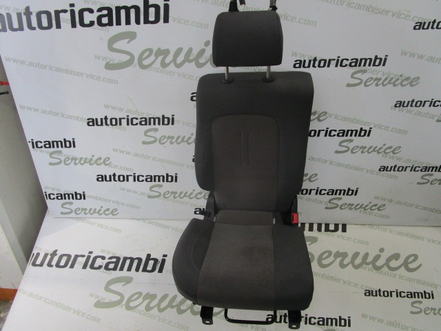 1K0885502EB SEDILE POSTERIORE LATO DESTRO SEAT ALTEA XL 1.6 D 77KW 5M 5P (2010) RICAMBIO USATO DA PULIRE