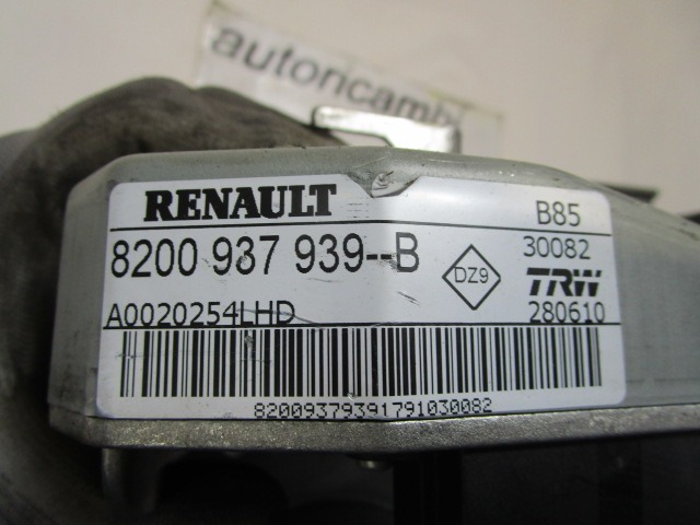 8200937939 PIANTONE STERZO RENAULT CLIO 1.5 D 63KW 5M 5P (2010) RICAMBIO USATO 