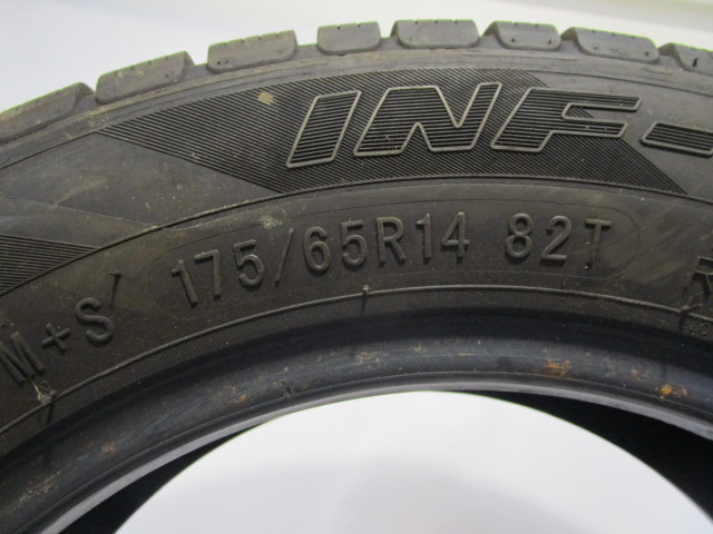 175/65 R14 82T INFINITY INF-049 6.68 MM A3314 PNEUMATICO INVERNALE (QUANTITA' 1 GOMME)