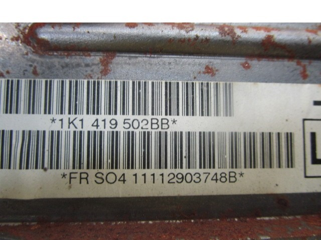 1K1419502BB PIANTONE STERZO VOLKSWAGEN GOLF 6 1.4 B 59KW 5P 5P (2012) RICAMBIO USATO 