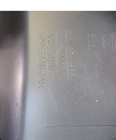 6J0857059 MASCHERINA RIVESTIMENTO CRUSCOTTO QUADRO STRUMENTI CONTACHILOMETRI SEAT IBIZA 1.2 B 51KW 5M 5P (2012) RICAMBIO USATO 6J0858565
