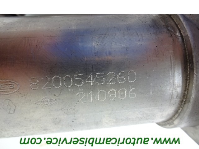 8200545260 RADIATORE SCARICO GAS EGR RENAULT MEGANE 1.5 D 78KW 6M 5P (2006) RICAMBIO USATO 