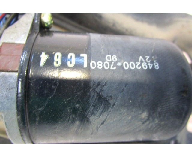 849200-7080 MOTORINO ASTA TERGIPARABREZZA MAZDA MPV 2.0 D 100KW 5M 5P (2002) RICAMBIO USATO 