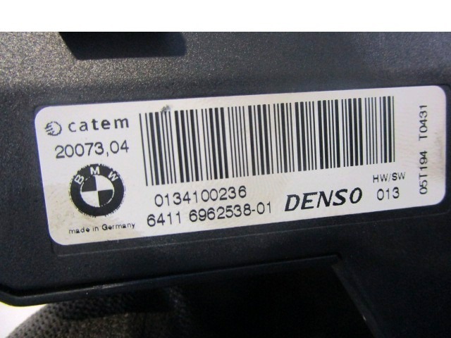 64116962538 RADIATORE RISCALDAMENTO ELETTRICO BMW SERIE 3 320 D E90 2.0 D 120KW 6M 5P (2005) RICAMBIO USATO 