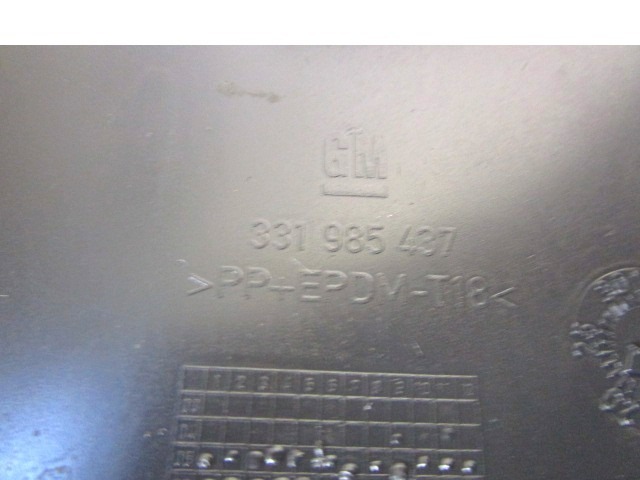13186362 TUNNEL CENTRALE OPEL ASTRA GTC 1.7 D 74KW 5M 3P (2006) RICAMBIO USATO 