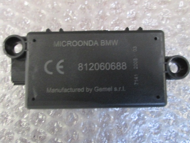 812060688 CENTRALINA MICROONDA BMW X5 E70 3.0 D 173KW AUT 5P (2010) RICAMBIO USATO 