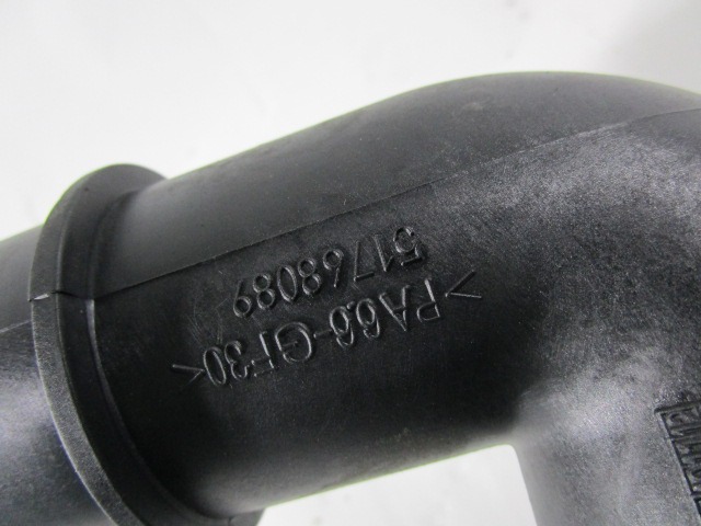 51768089 MANICOTTO TUBO ALTAPRESSIONE INTERCOOLER FIAT CROMA SW 1.9 D 110KW AUT 5P (2006) RICAMBIO USATO 