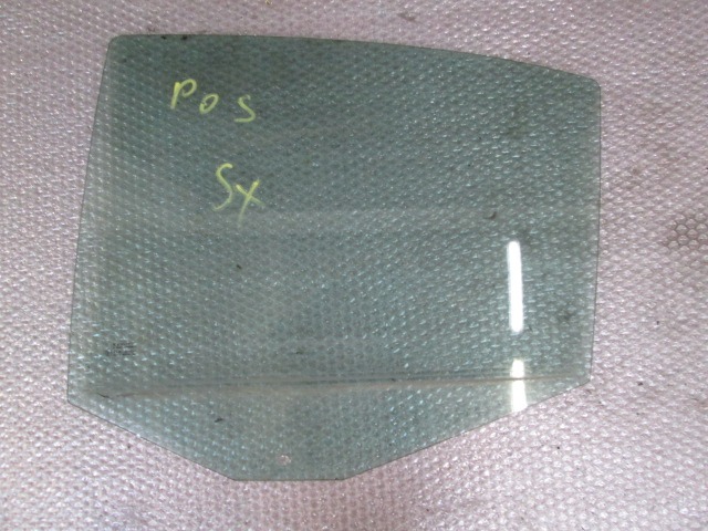 C2S1662 VETRO SCENDENTE PORTA POSTERIORE SINISTRA JAGUAR X-TYPE 2.0 D 96KW 5M 4P (2004) RICAMBIO USATI 