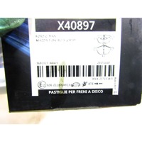X40897 KIT PASTIGLIE FRENO ANTERIORI FERODO FORD C-MAX 1.6 TDCI 66KW RICAMBIO USATO 