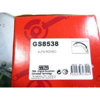 GS8538 KIT GANASCE PER FRENI A TAMBURO POSTERIORI TRW ALFA ROMEO 33 1.3 B 55 KW RICAMBIO NUOVO 