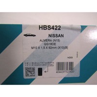 HBS422 SET VITI TESTATA MOTORE PAYEN NISSAN PRIMERA P12E 1.6 B 78 KW RICAMBIO NUOVO