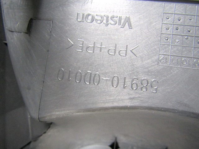 58910-0D010 TUNNEL CENTRALE TOYOTA YARIS 1.0 B 51KW 5M 5P (2008) RICAMBIO USATO 
