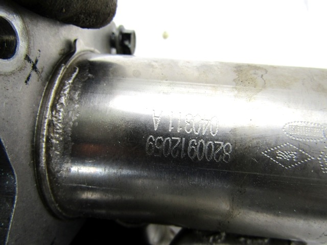 8200912059 RADIATORE SCARICO GAS EGR RENAULT MODUS 1.5 D 55KW 5M 5P (2011) RICAMBIO USATO 