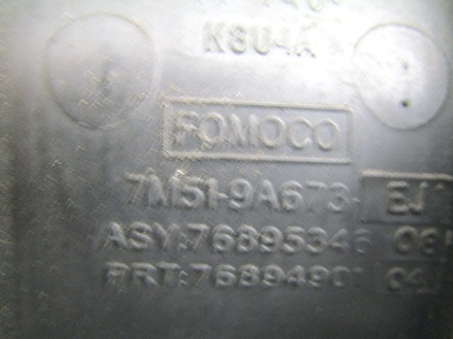 76894901 FLUSSOMETRO DEBIMETRO FORD FOCUS 1.6 SW 80KW D 5M (2010) RICAMBIO USATO