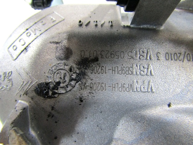 VP9PLH-19206-AF RADIATORE SCARICO GAS EGR PEUGEOT 308 1.6 D 68KW 5M 5P (2011) RICAMBIO USATO 