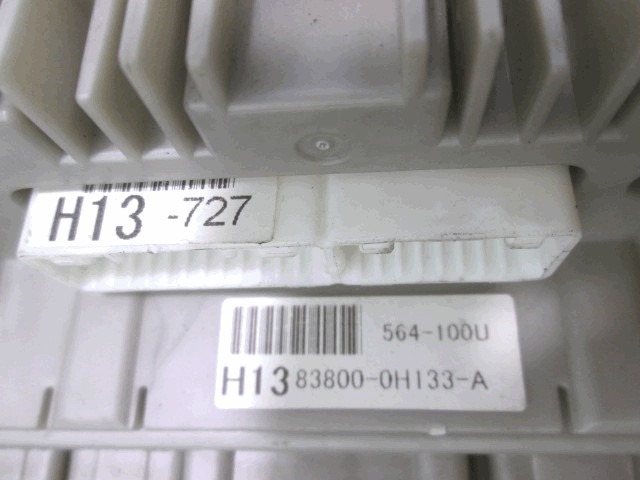 83800-0H133 QUADRO STRUMENTI CONTACHILOMETRI CITROEN C1 1.0 B 50KW 5M 5P (2011) RICAMBIO USATO 