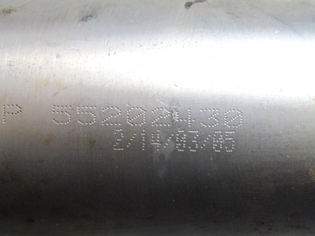 55202430 RADIATORE SCARICO GAS EGR OPEL ASTRA H SW 1.9 D 88KW 6M 5P (2005) RICAMBIO USATO 
