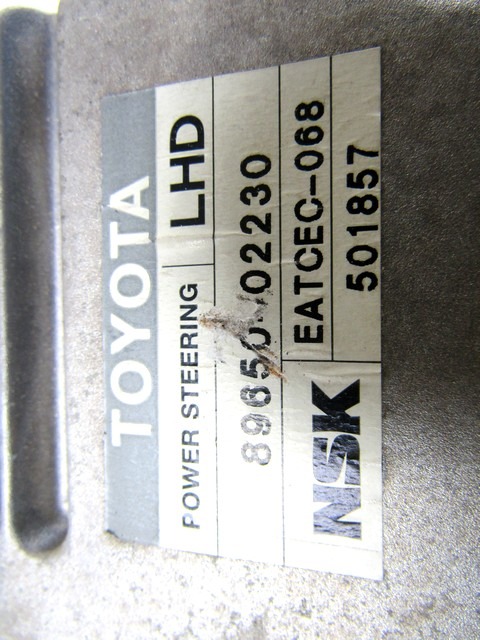 89650-02230 CENTRALINA STERZO ELETTRICA TOYOTA COROLLA SW 2.0 85KW D 5P 5M (2006) RICAMBIO USATO