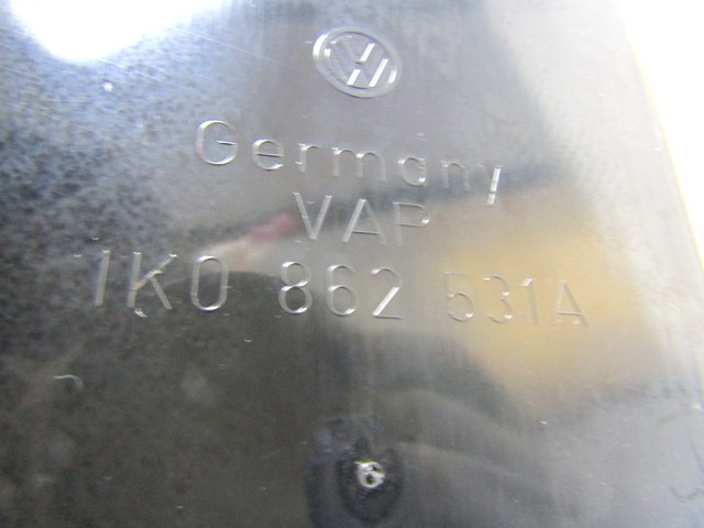 5K0863243C TUNNEL CENTRALE VOLKSWAGEN GOLF 6 1.6 D 77KW AUT 5P (2010) RICAMBIO USATO 1K0862531A