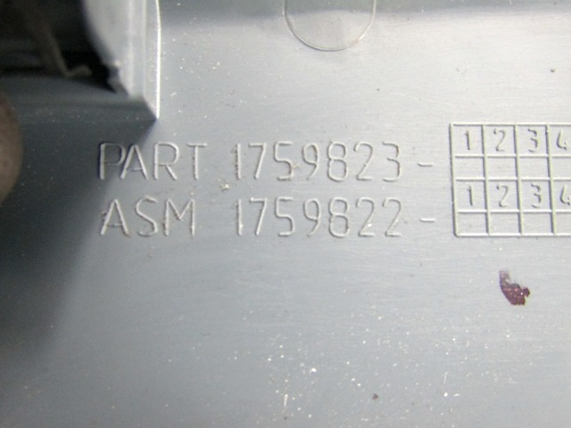 AM51-R046B27-ADW RIVESTIMENTO TUNNEL CENTRALE LATO SINISTRO FORD CMAX 1.6 D 85KW 6M 5P (2012) RICAMBIO USATO 